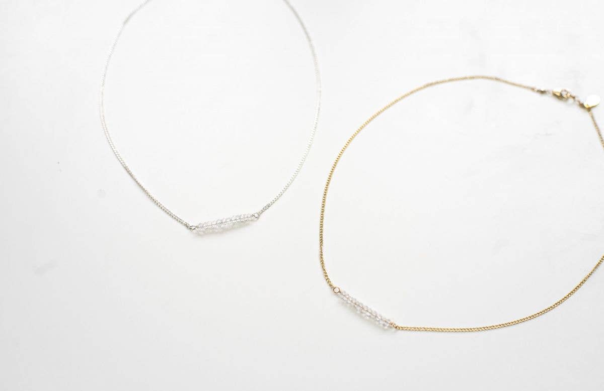 Lian Necklace: Sterling