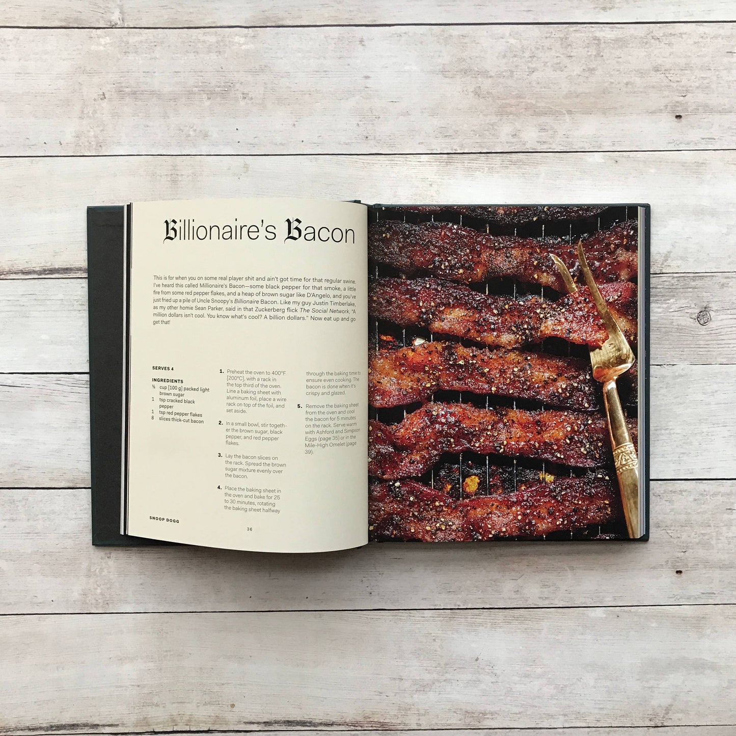Snoop Dogg from Crook to Cook Cookbook