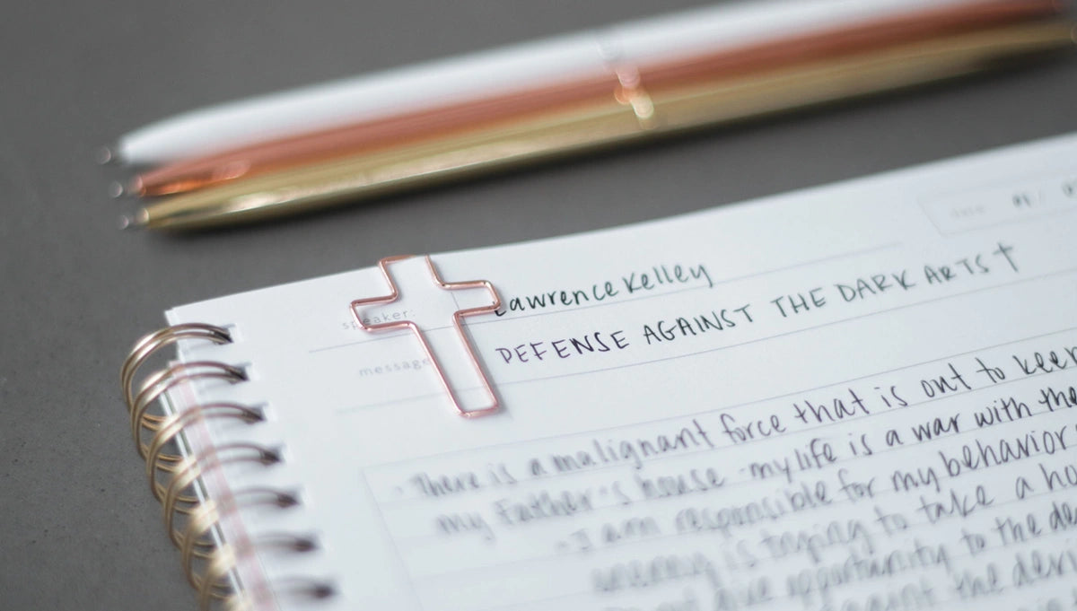 Church notes Bible paperclip
