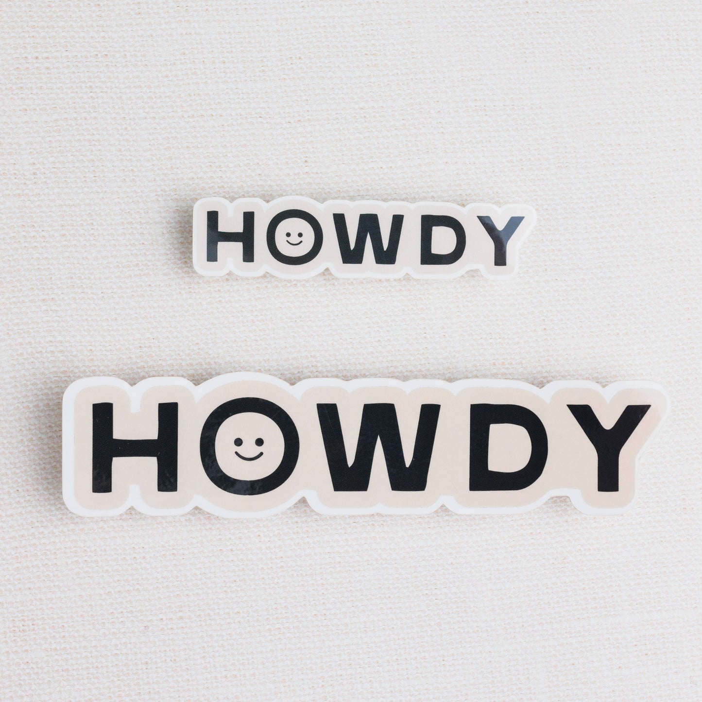 Happy Little Howdy Sticker: Small