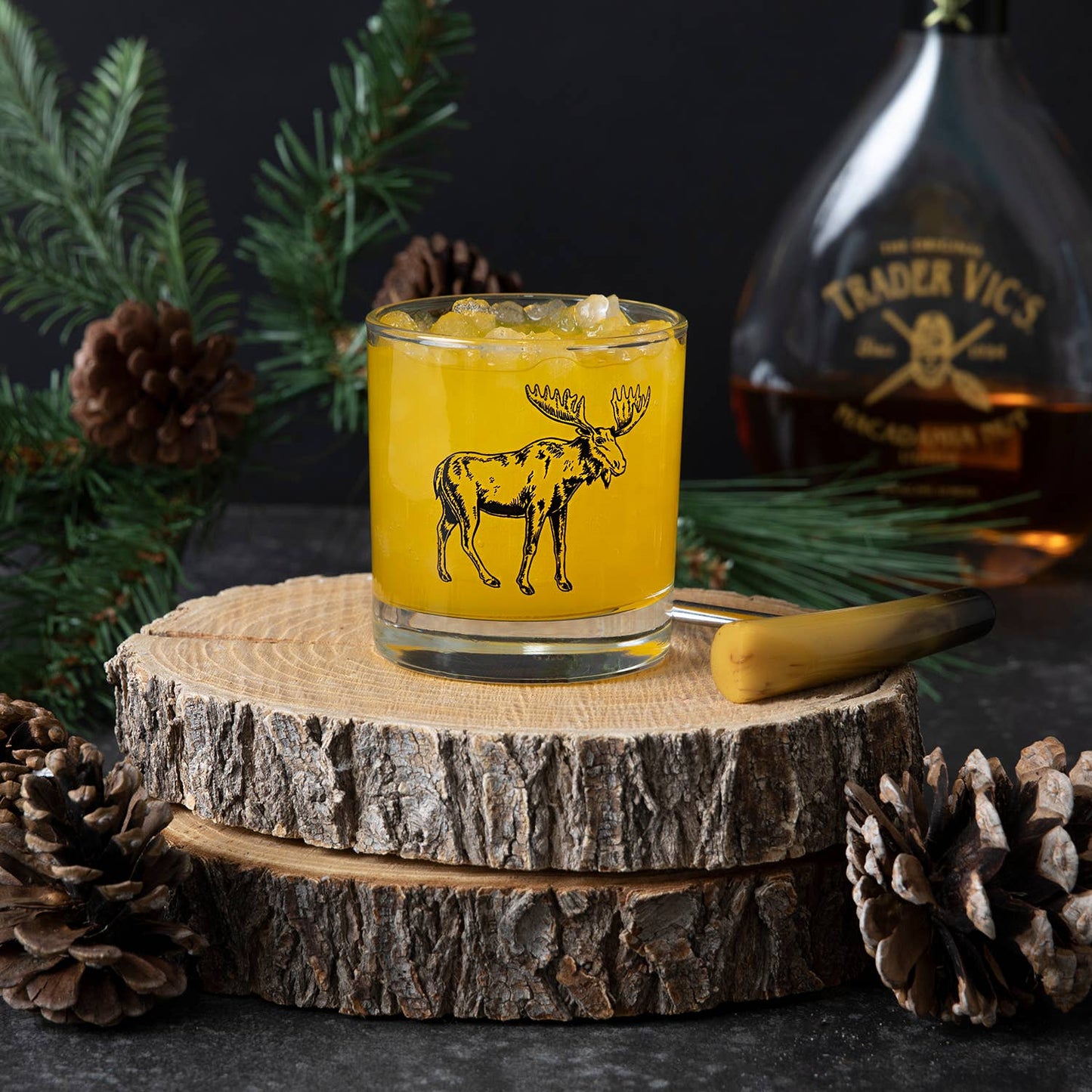 Moose Rocks Glass