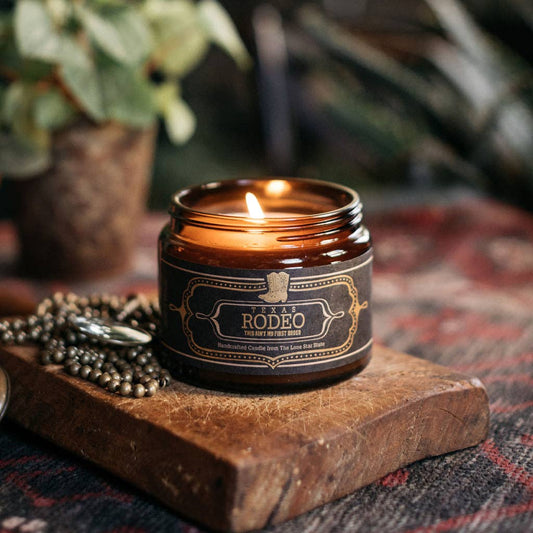 Texas Rodeo Candle (Texas Collection): 9oz