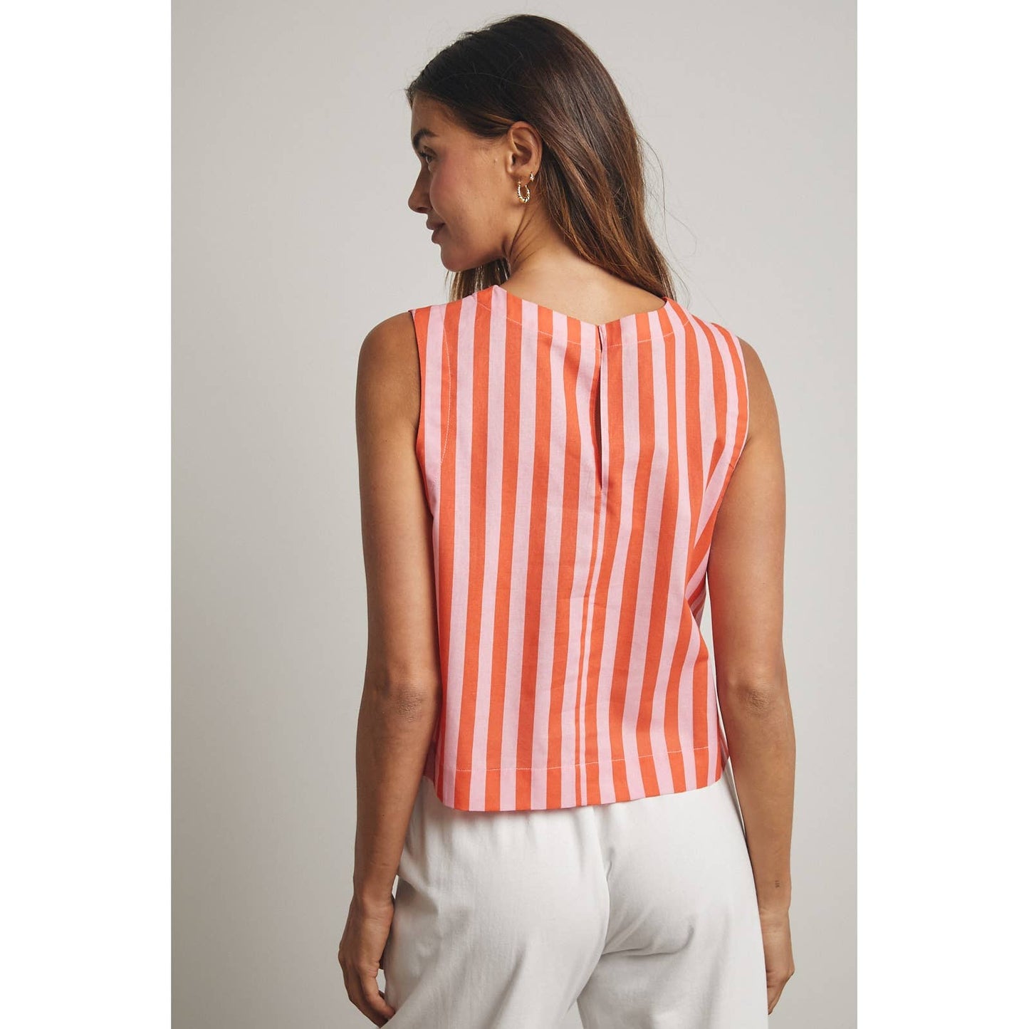 Striped Matching Set Tank Top