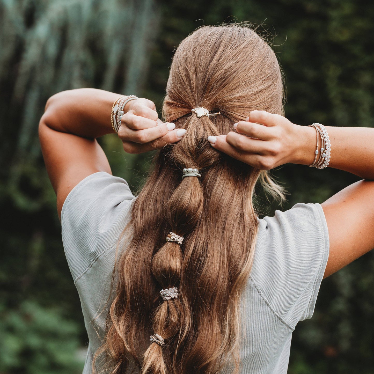 K'lani Hair Tie Bracelets – "Glimmer"