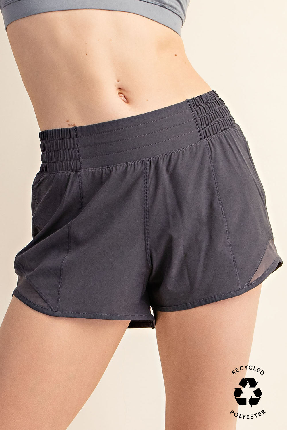 Lemon mesh shorts- Minty