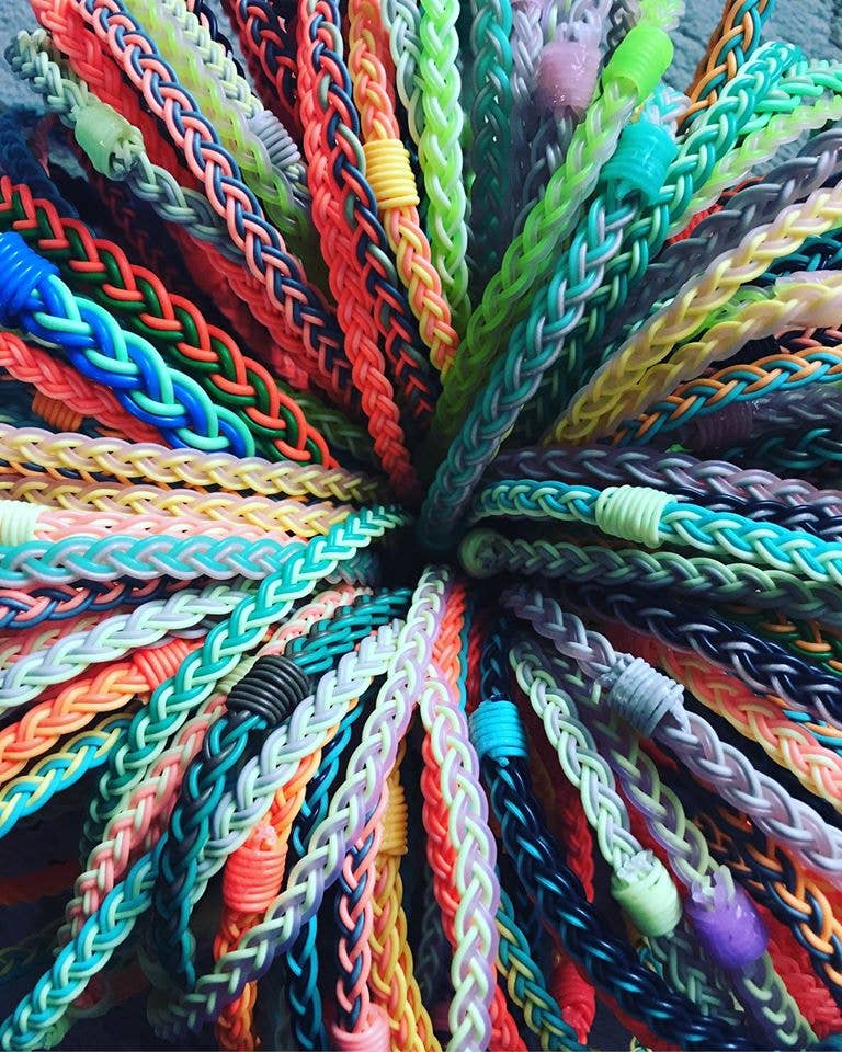 Flyvines Original Fly Line Adjustable Bracelet: Variety Sent