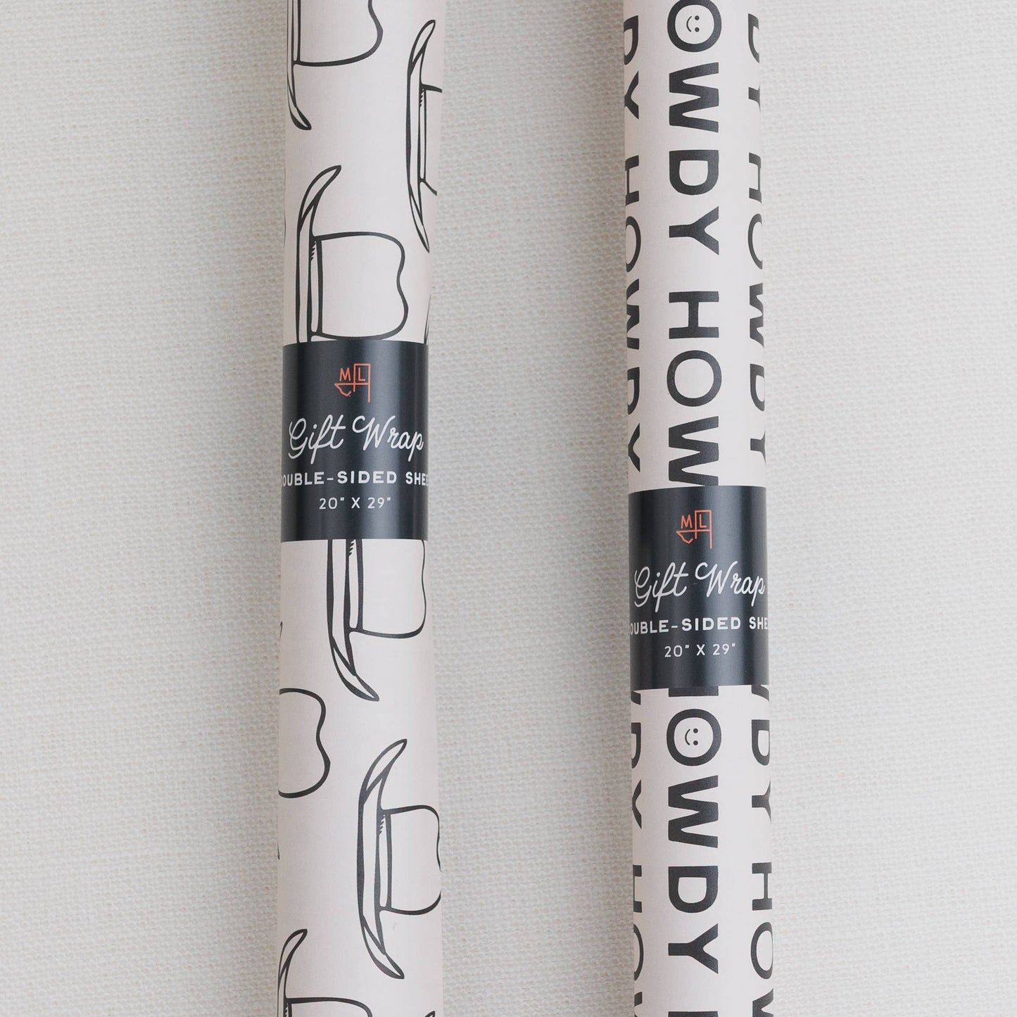 Hats & Howdys Gift Wrap - Rolls