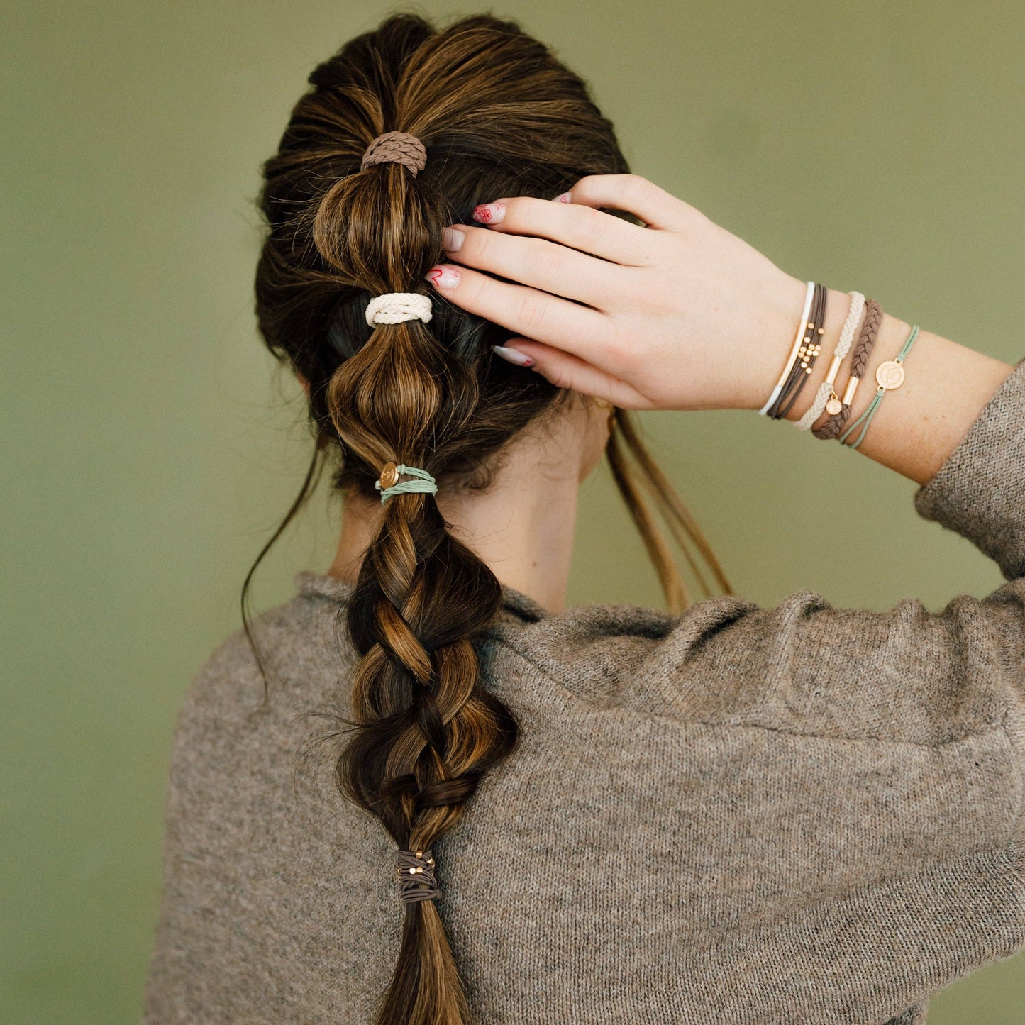 K'lani hair tie bracelets - "Climb"