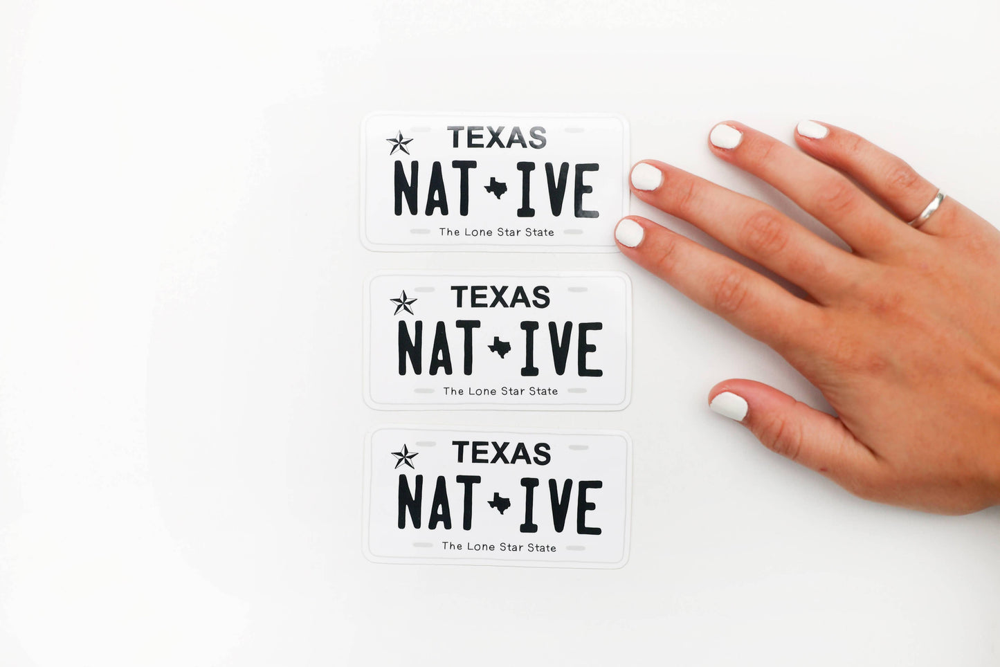 Texas License Plate Sticker