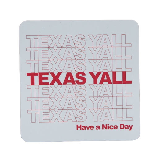 Sticker - Texas Y'all