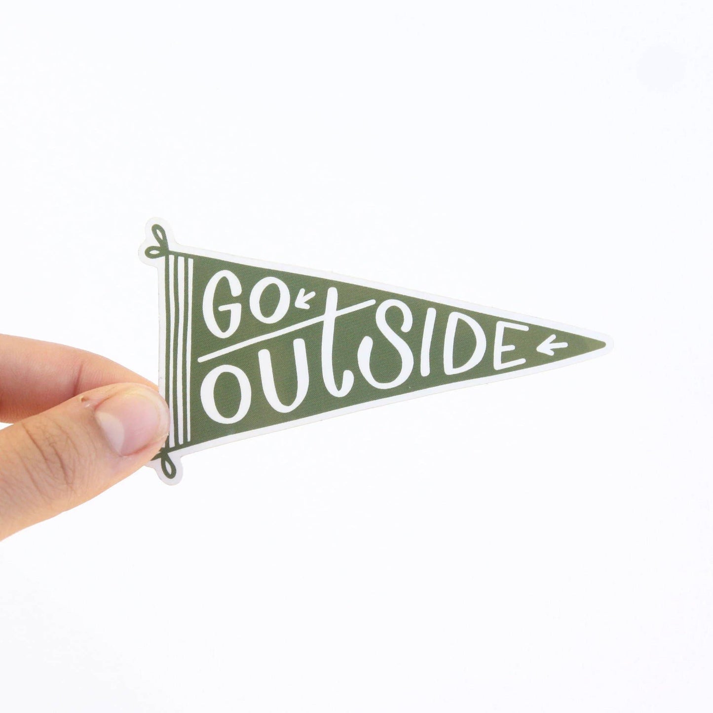 Go Outside Vinyl Sticker