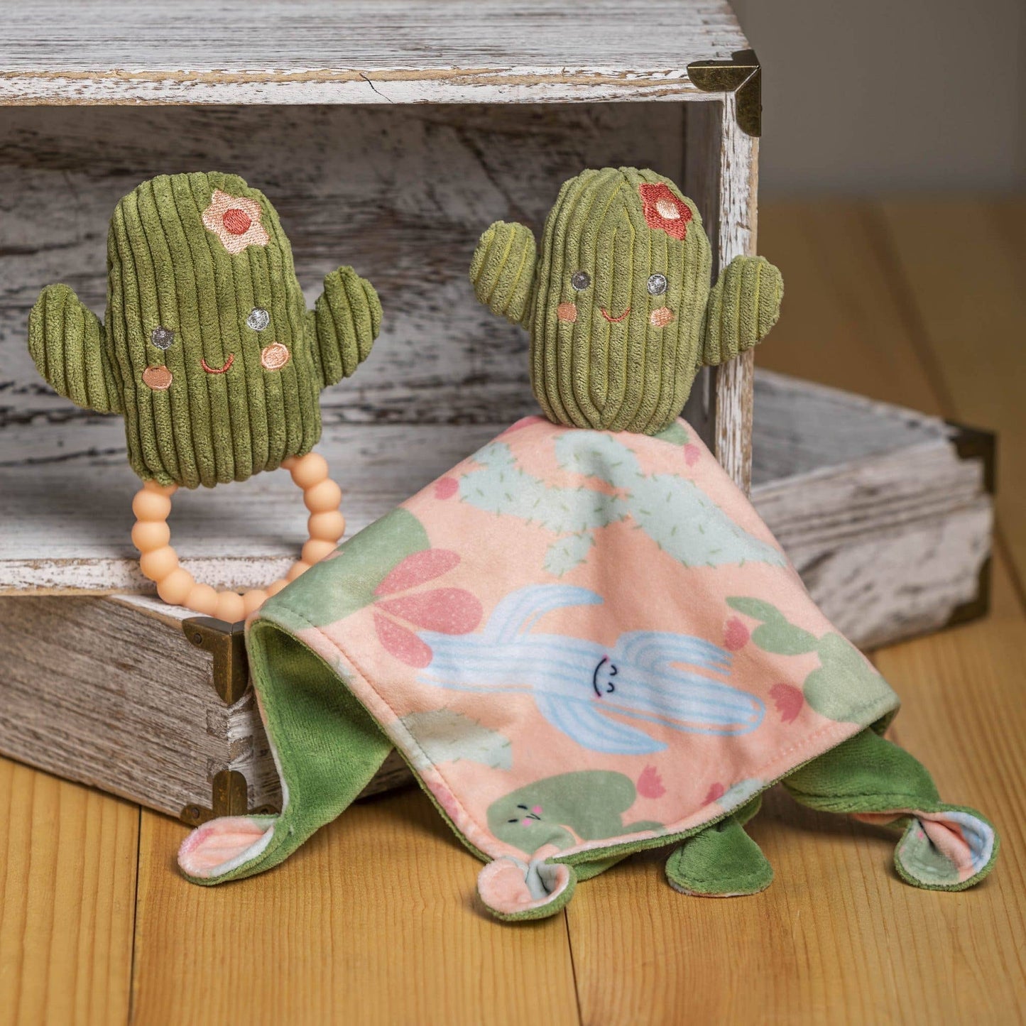 Happy Cactus Teether Rattle