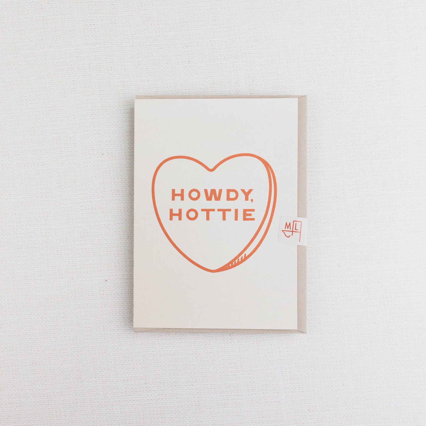 Howdy Hottie Greeting Card