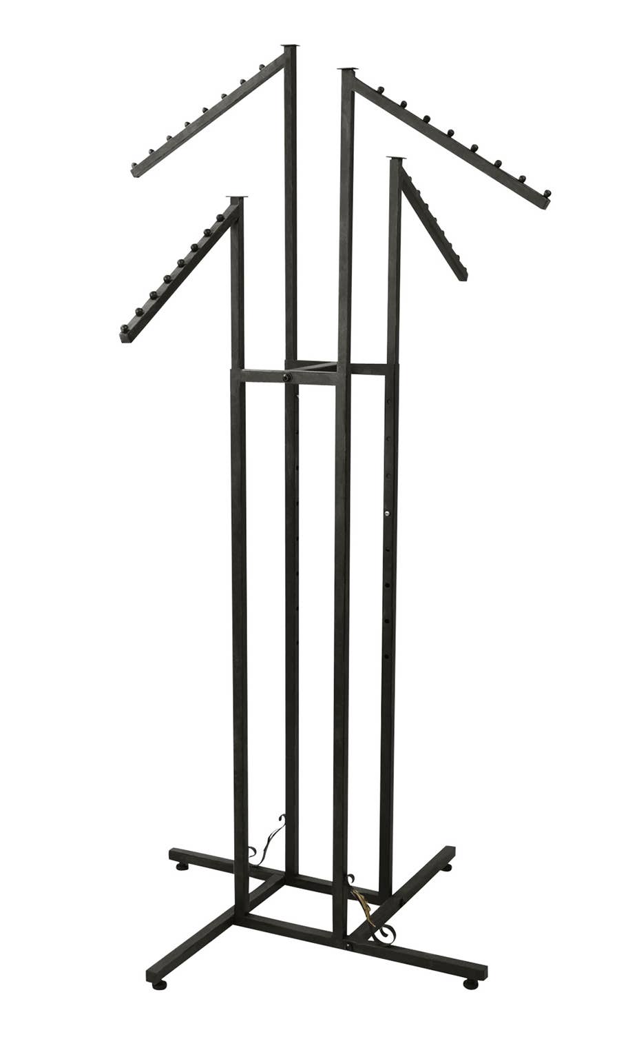 Boutique Vintage 4-Way Clothing Rack : Straight Arms