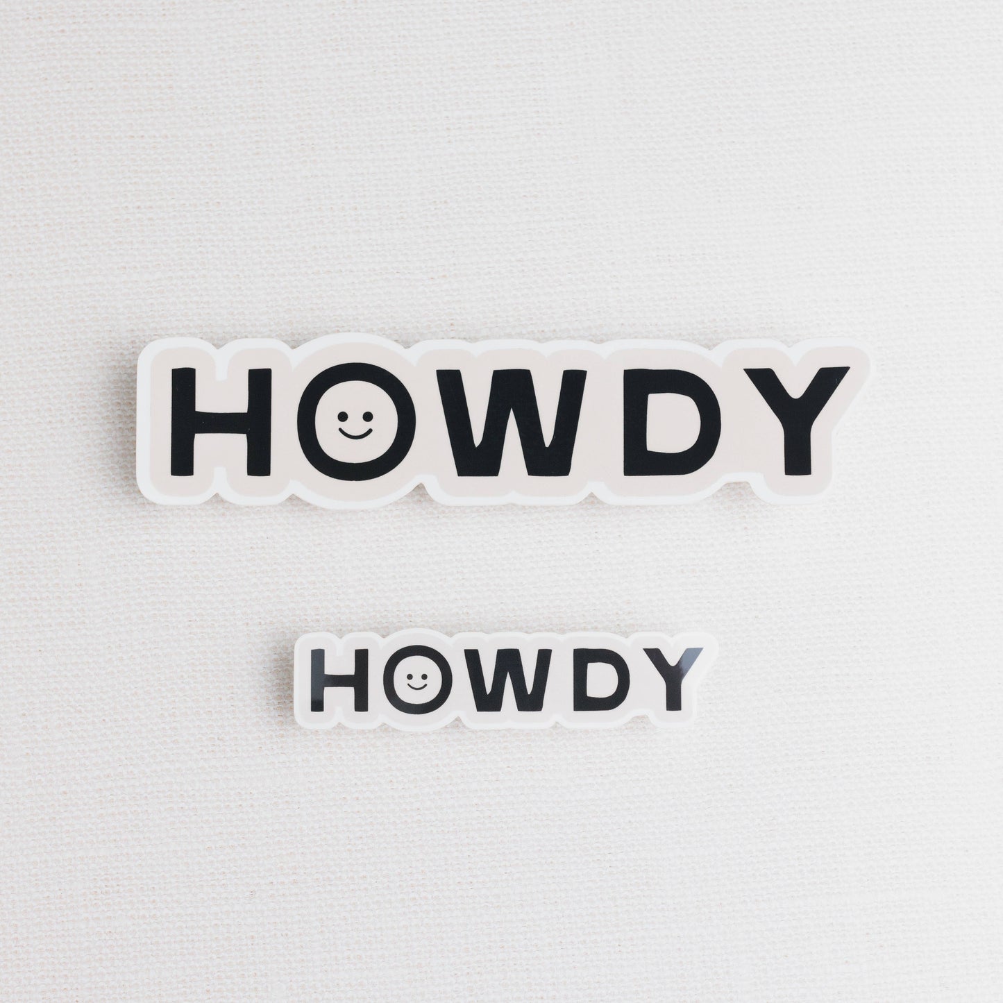 Happy Little Howdy Sticker: Small