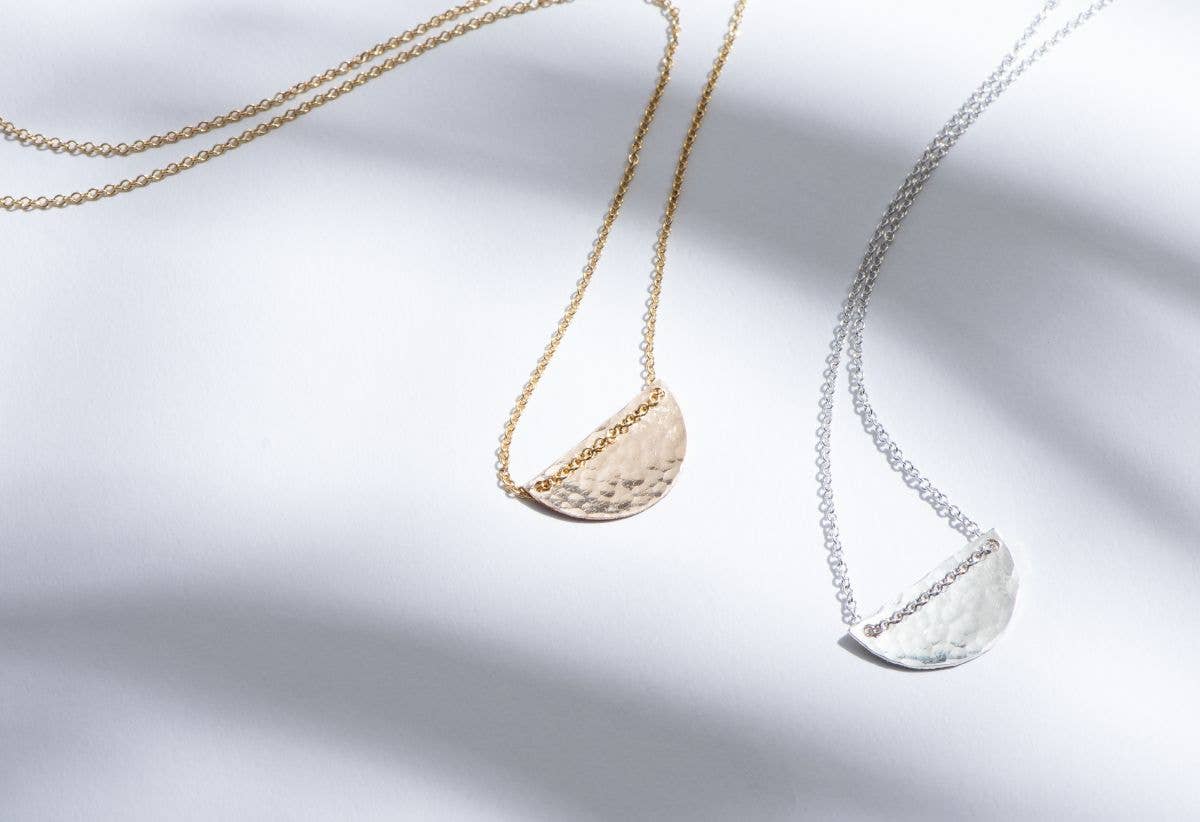 Sunday Necklace: Sterling Silver