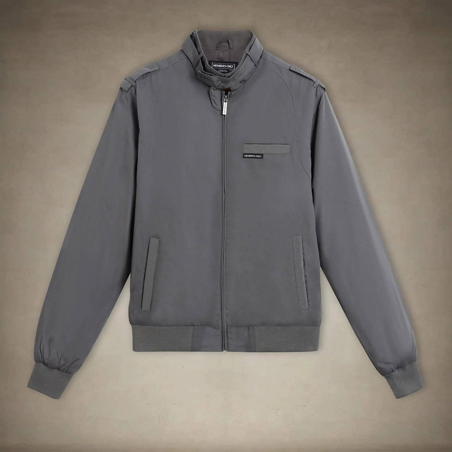Men's Classic Iconic Racer Jacket: Navy