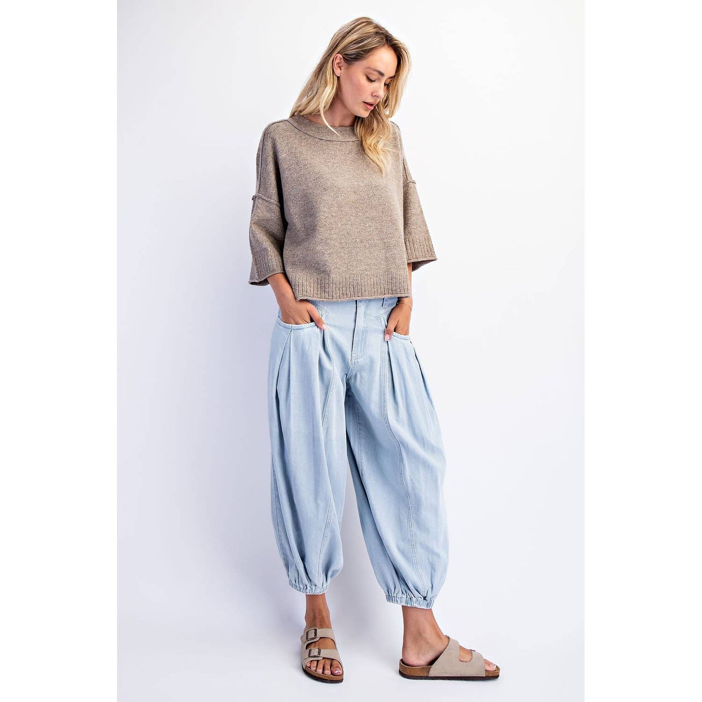 COTIERRA - PULL ON JEANS