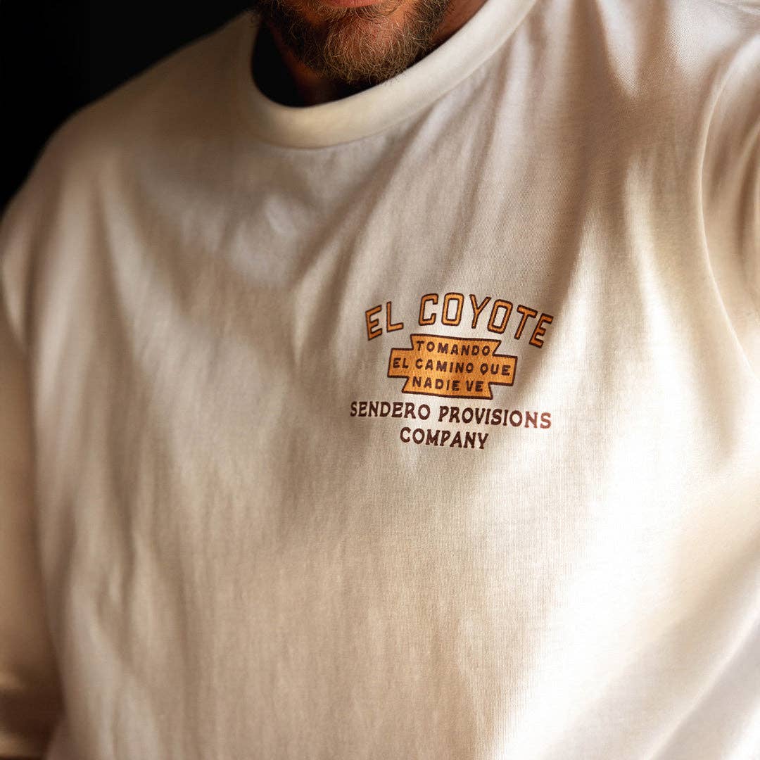 Coyote T-Shirt: Vintage White / Large