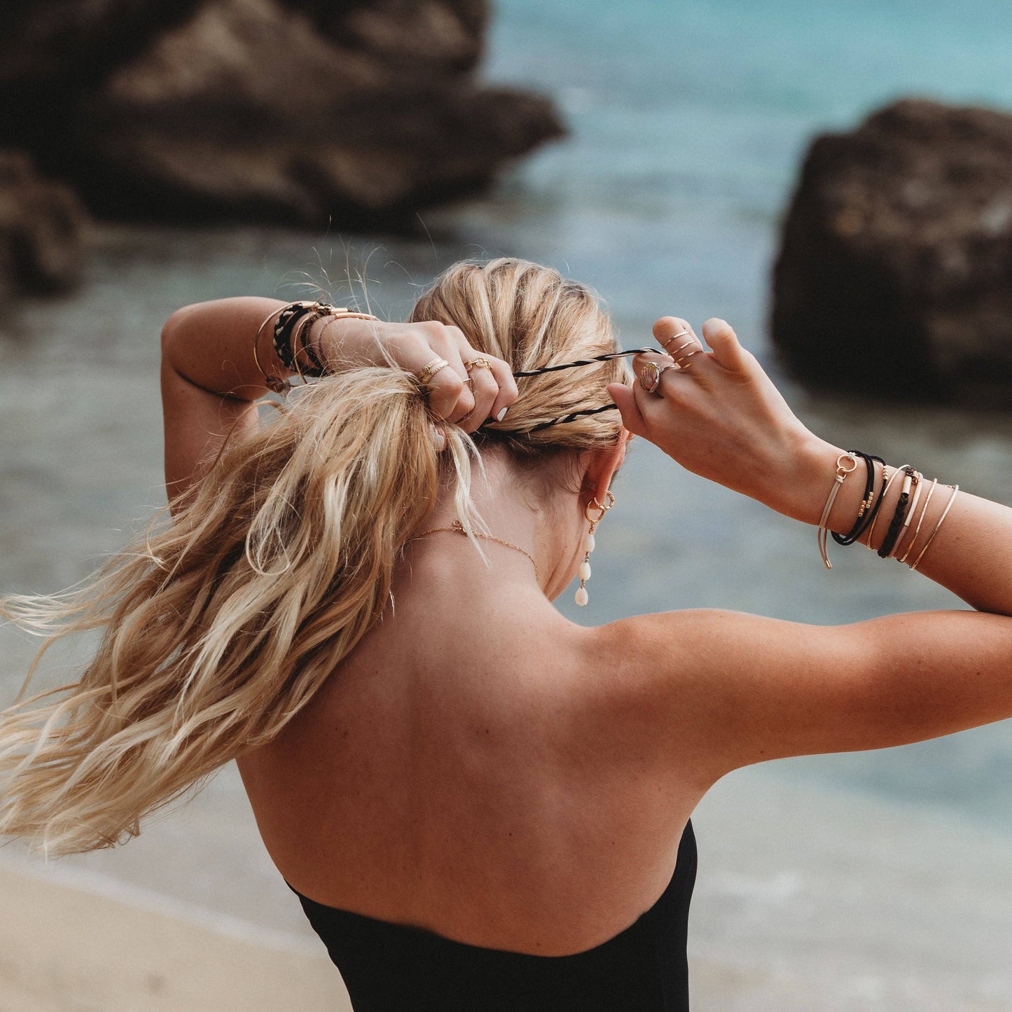 K'lani hair tie bracelets - "Connect"