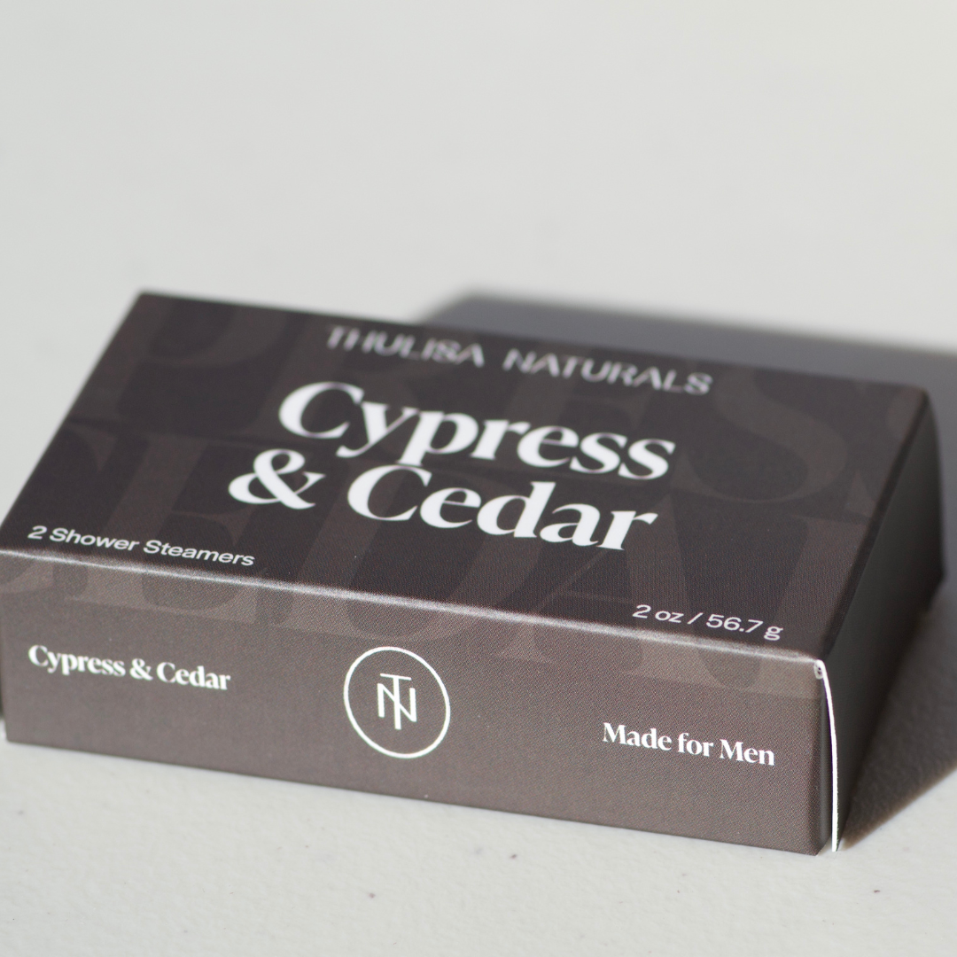Cedar & Cypress Shower Steamers for Him
