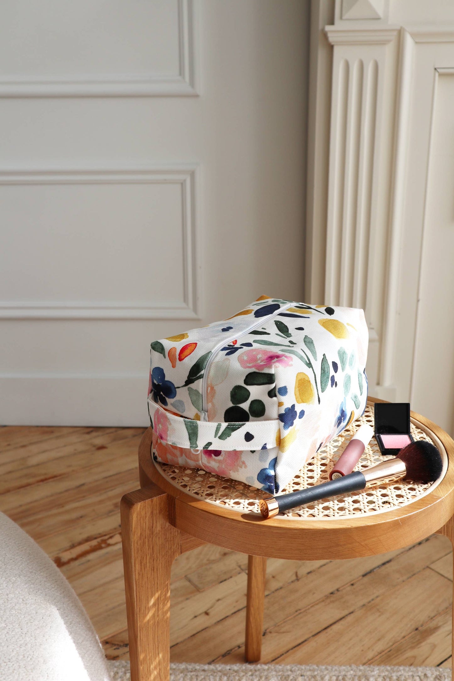 Makeup Bag - Sierra Florals: Large