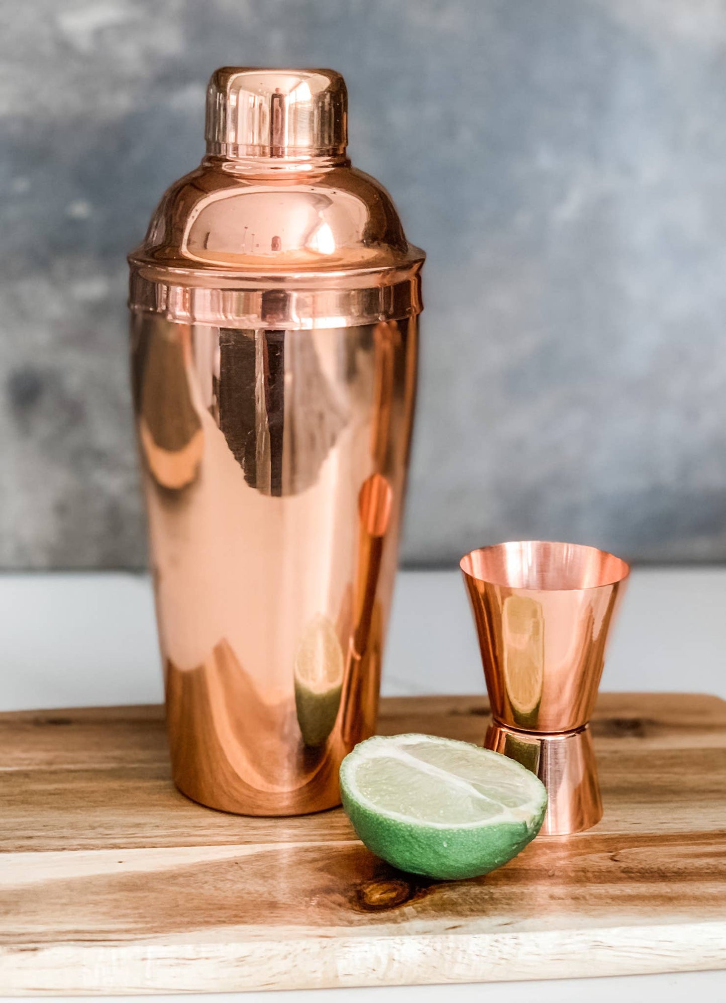 Shaker Smooth: 22oz Solid Copper Moscow Mule Shaker