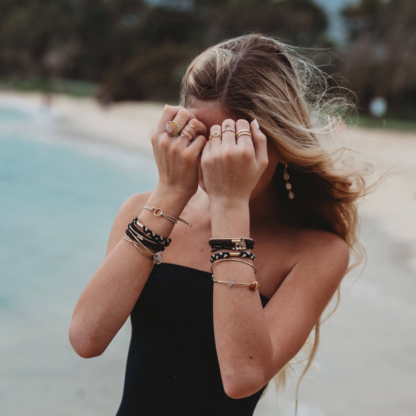 K'lani hair tie bracelets - "Connect"