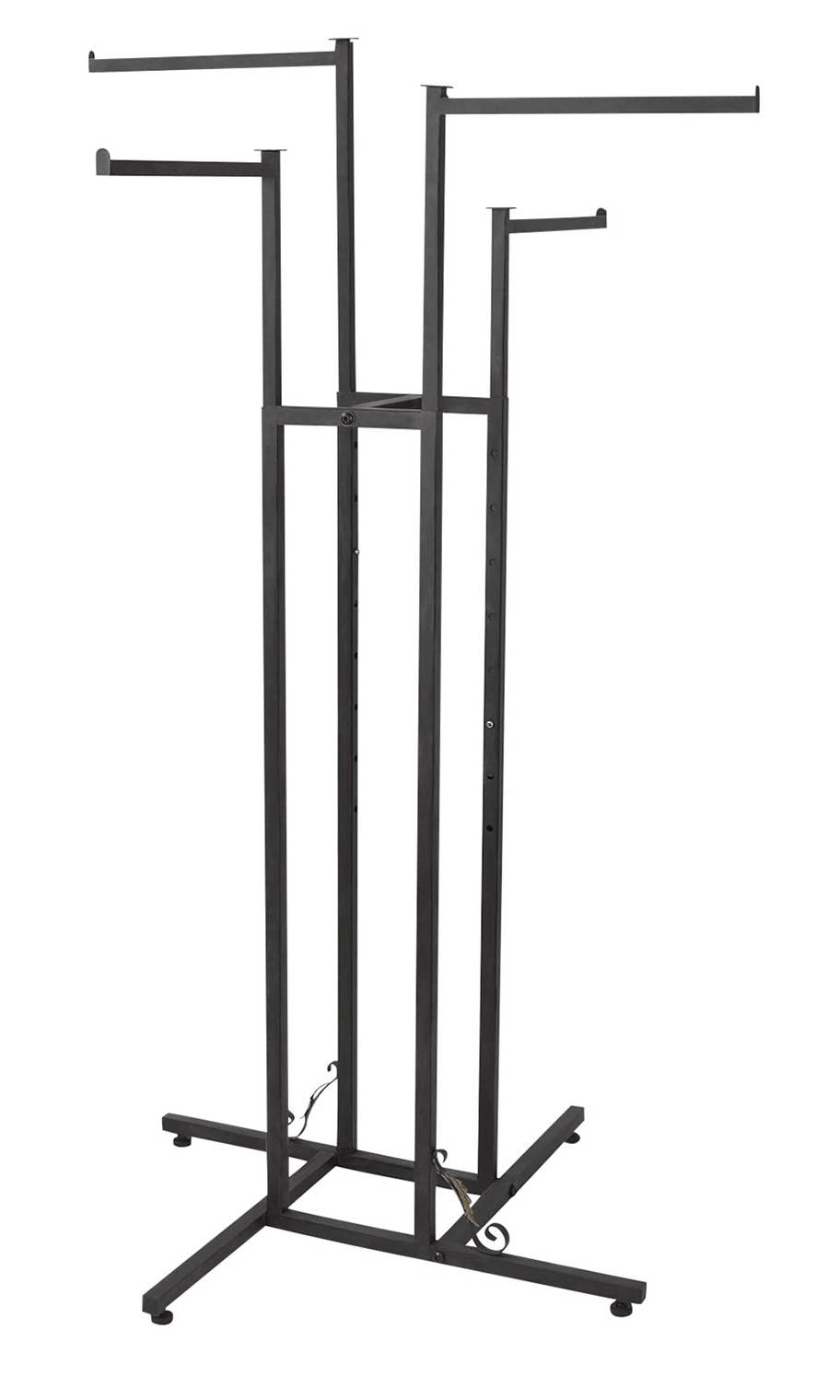 Boutique Vintage 4-Way Clothing Rack : Straight Arms