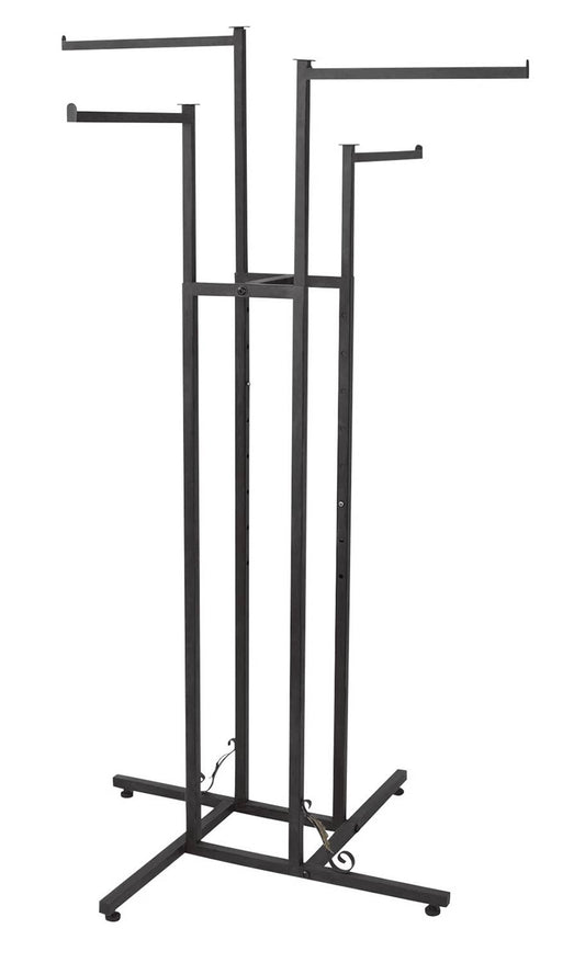 Boutique Vintage 4-Way Clothing Rack : Straight Arms