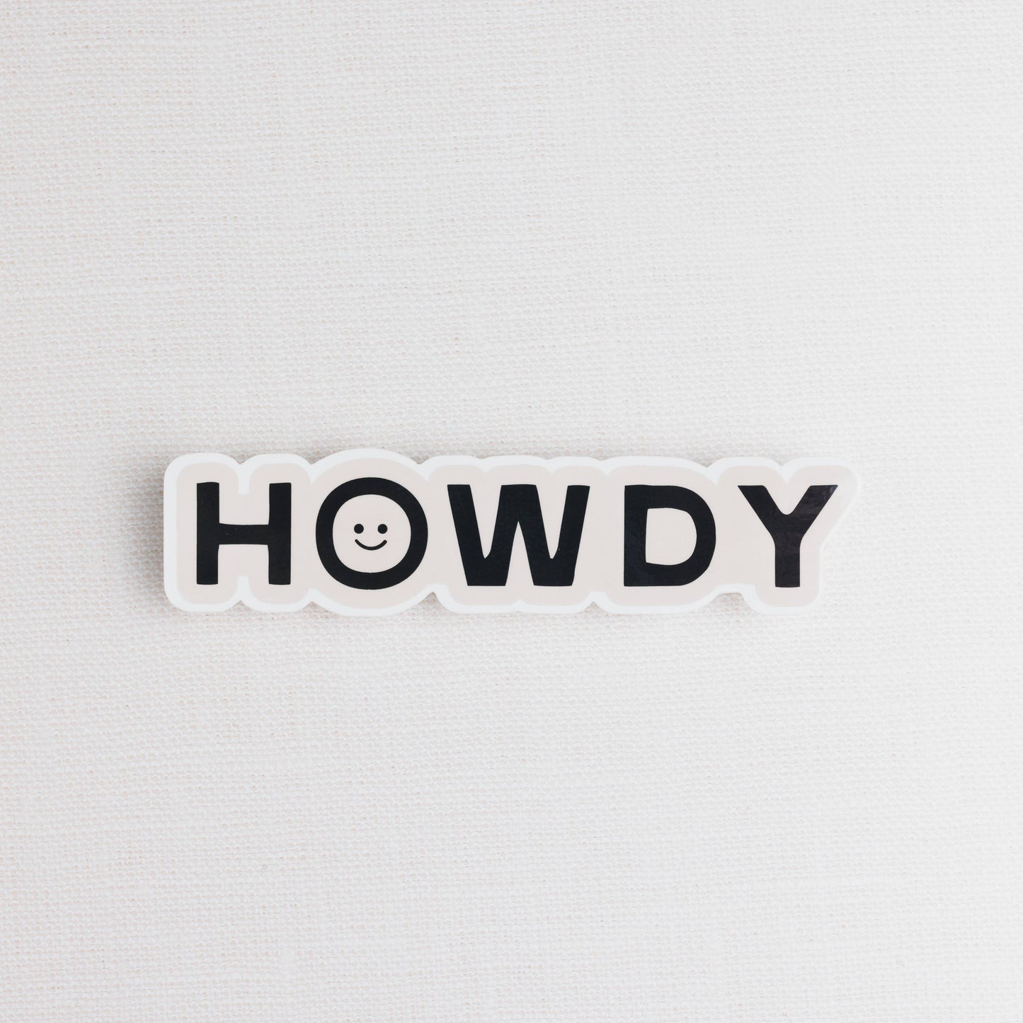 Happy Little Howdy Sticker: Small
