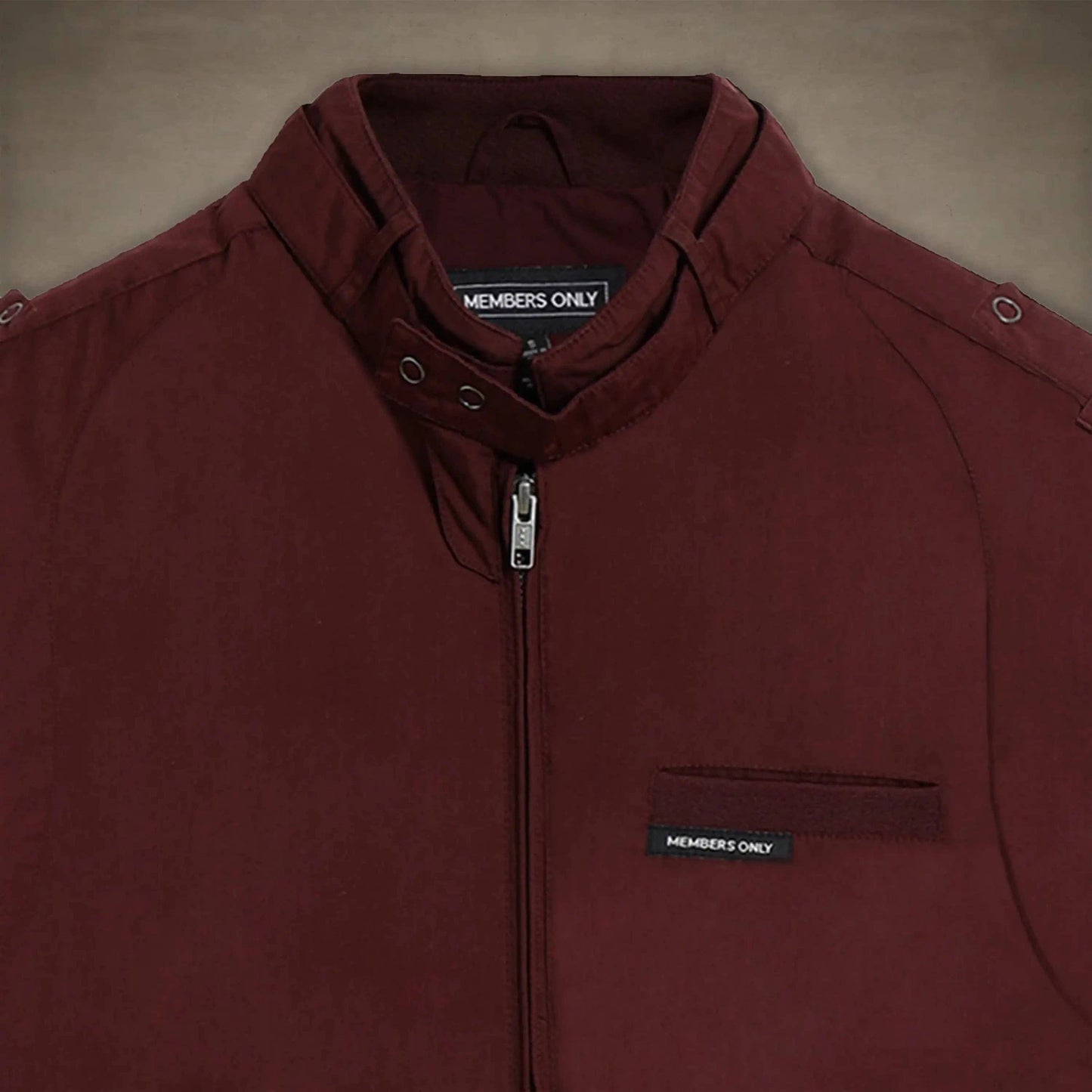 Men's Classic Iconic Racer Jacket: Khaki / XL