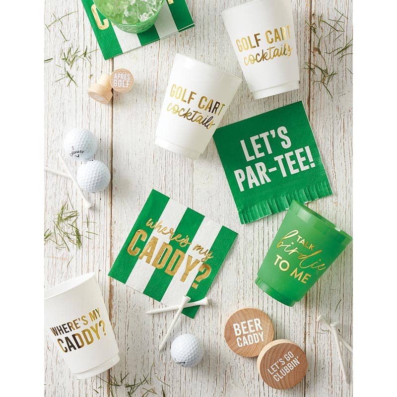 Slant Collections by Creative Brands - Frost Cup - Golf Cart Cocktails - 6 ct