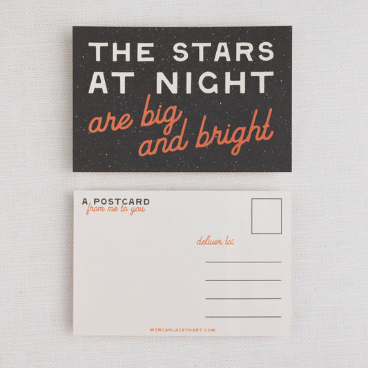 Postcards | Texas Themed: The Stars at Night