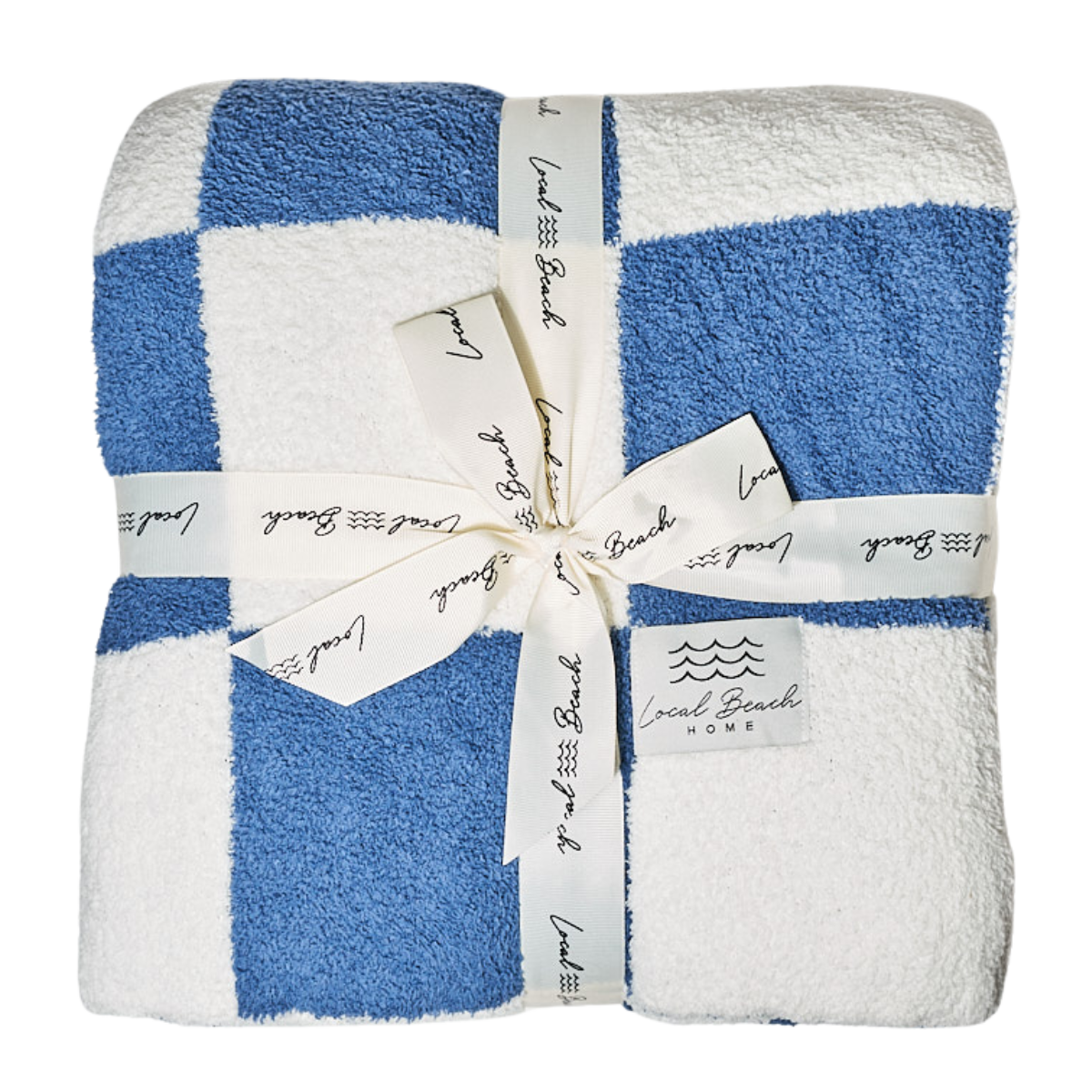 Local Beach Checker Blanket