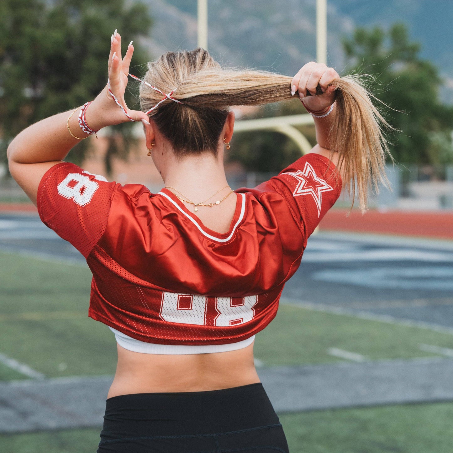 K'lani hair tie bracelets - "Game Day"