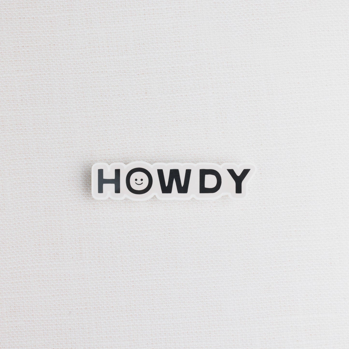 Happy Little Howdy Sticker: Small