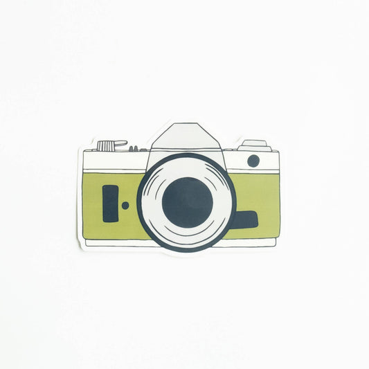 Film Camera Vinyl Sticker - Analog Photography
