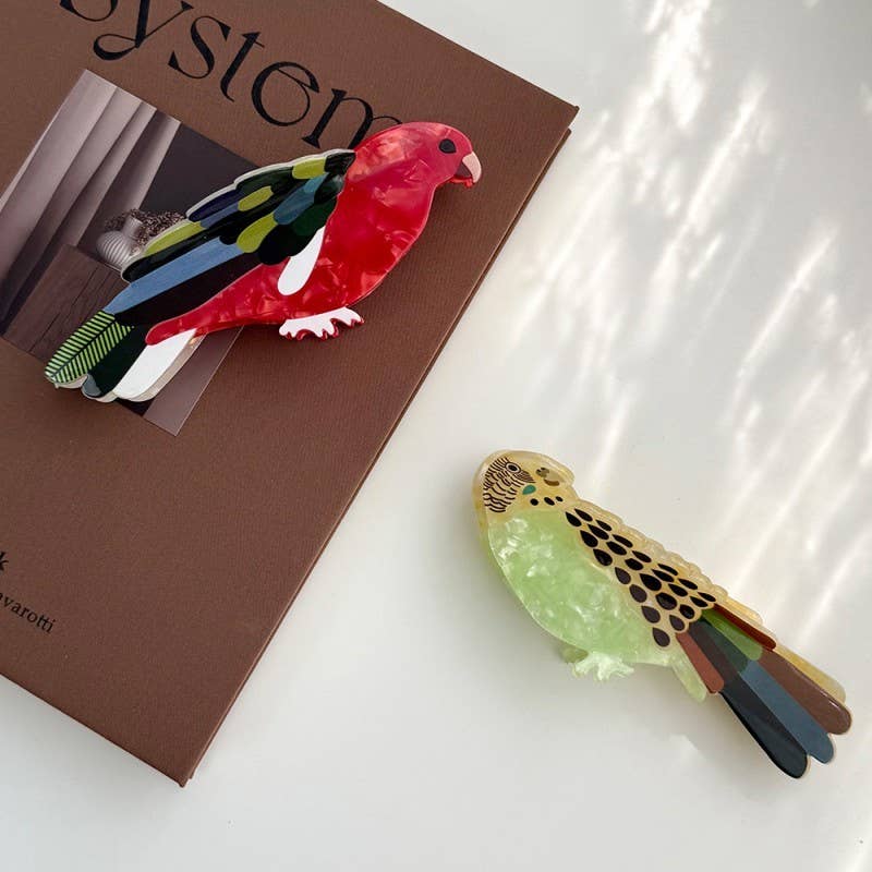 Bird Hair Claw Clip
