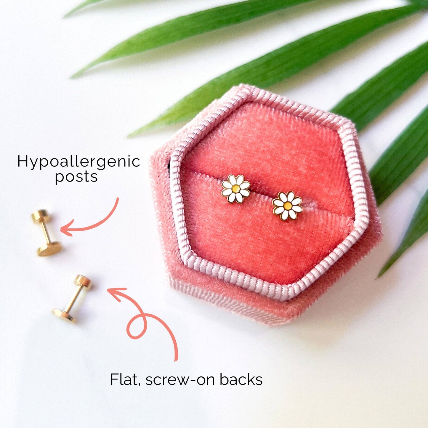 Sunflower Stud Earrings