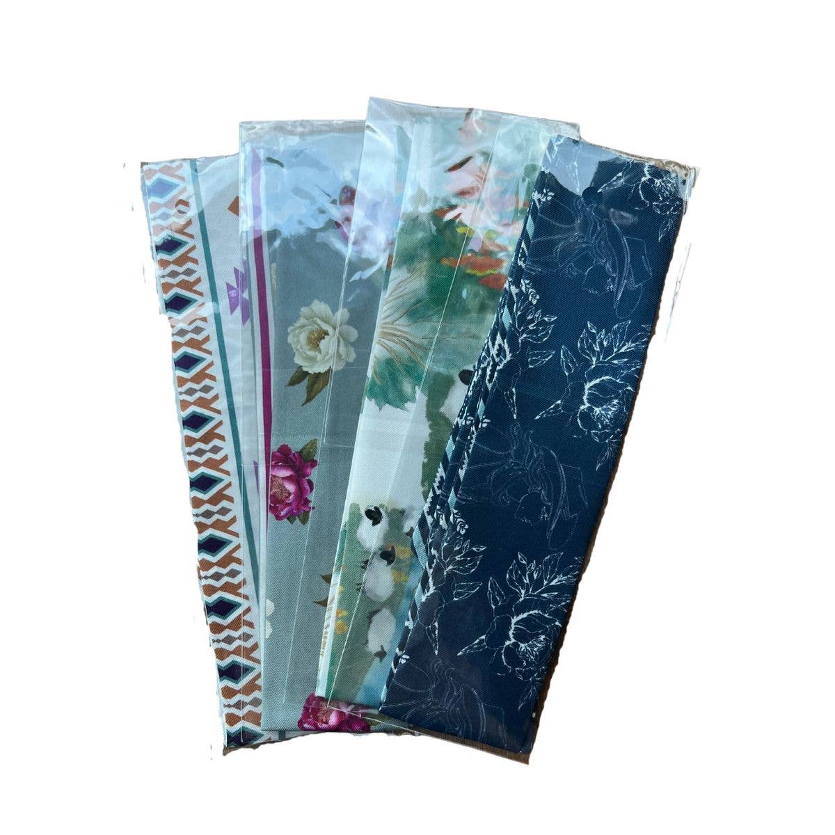 Evergreen Aztec Lil Twilly Scarf 29" | Wrist Scarf: Clear Poly Bag
