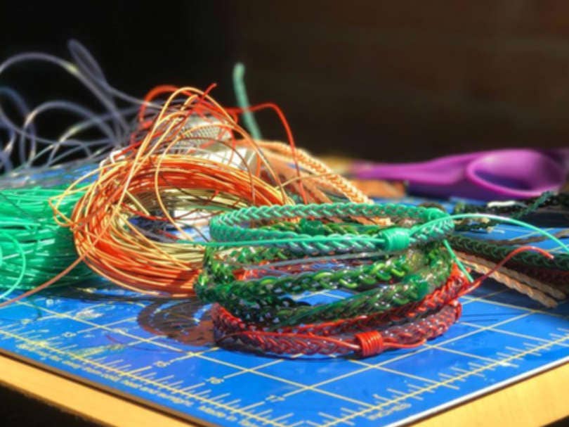 Flyvines Original Fly Line Adjustable Bracelet: Variety Sent