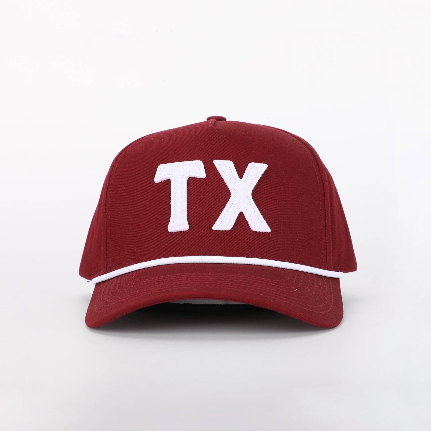 Front view of Texas TX Snapback Hat 
