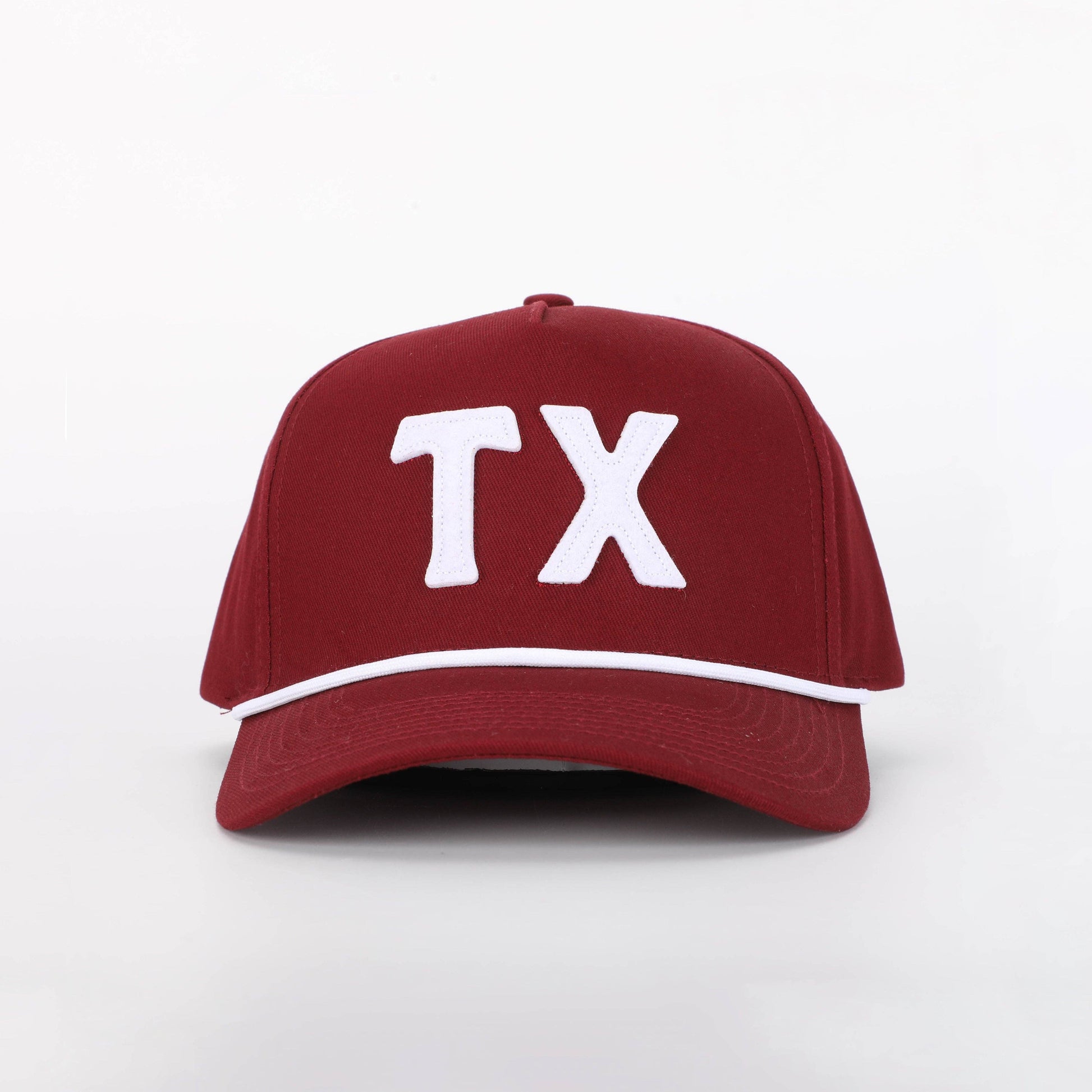 Front view of Texas TX Snapback Hat 