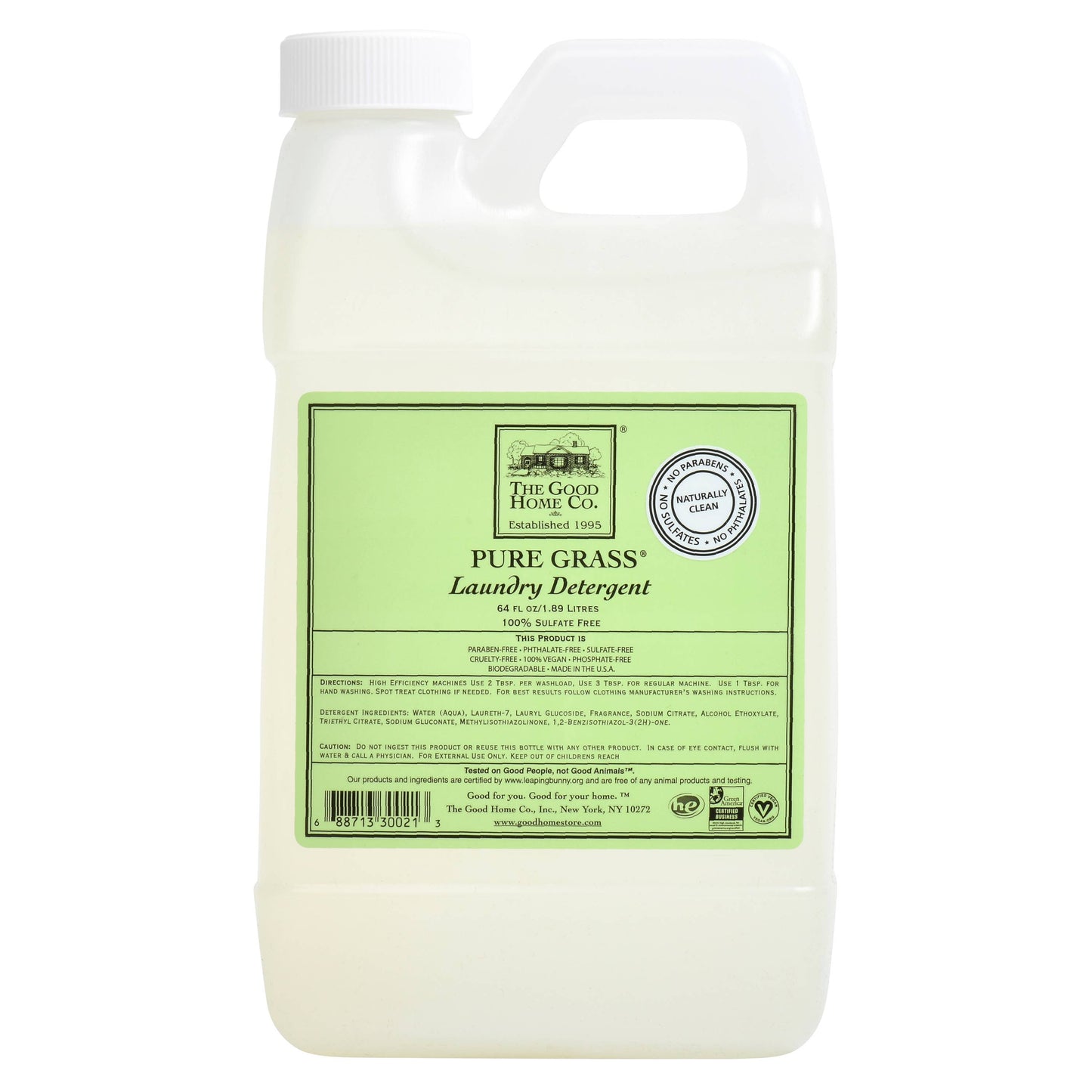 The Good Home Laundry Detergent Refill: Pure Grass