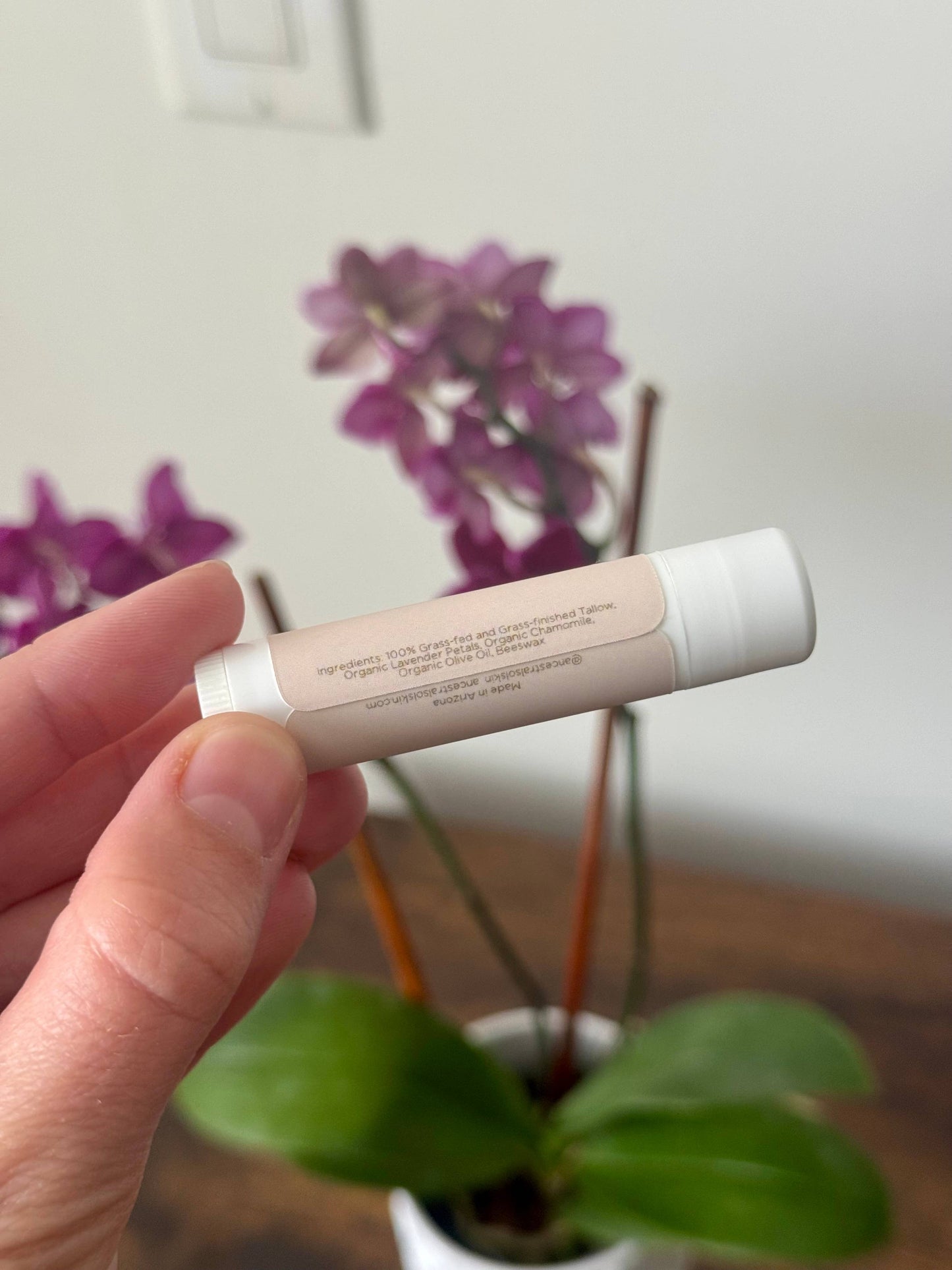 Lavender & Chamomile Tallow Lip Balm