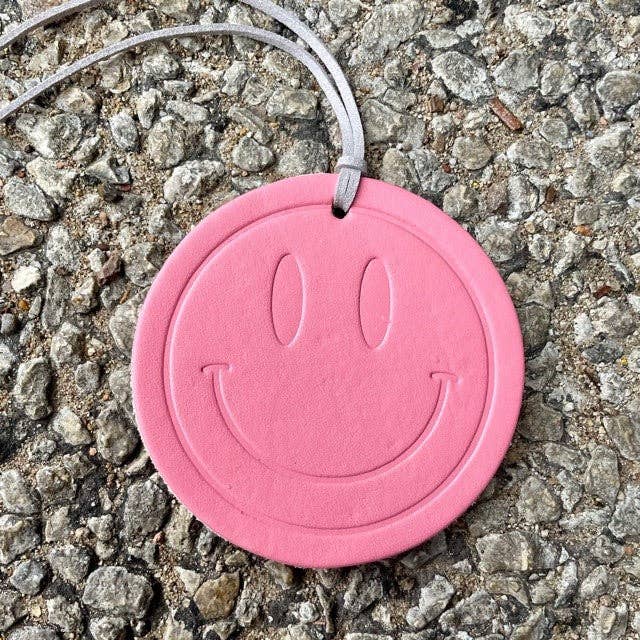 Smiley Face Air Flair: Brown / Leather