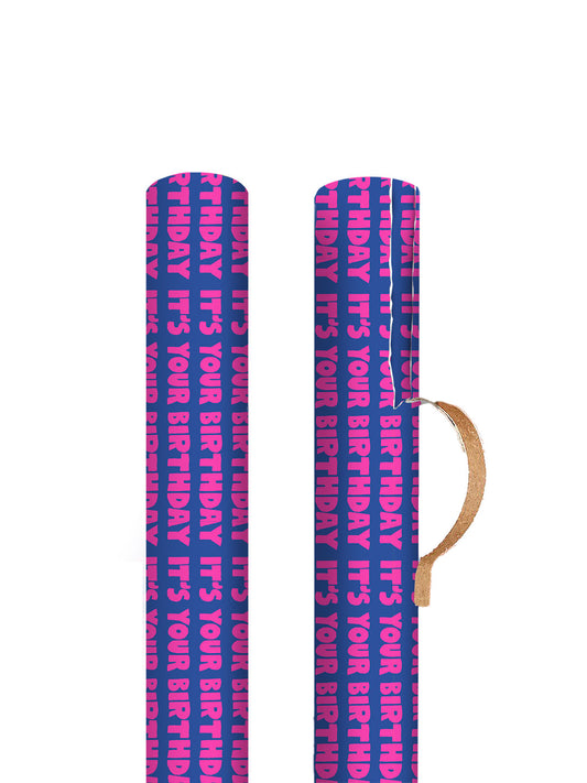 happy birthday wrapping paper