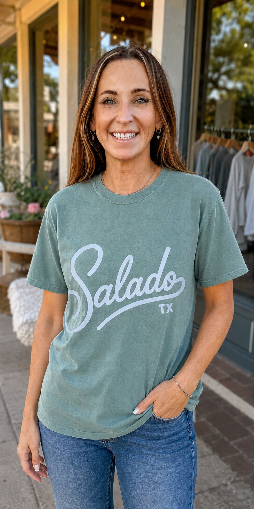 Salado TX Script T Shirt