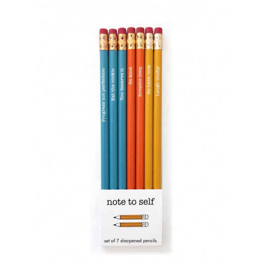 pencils- note to self